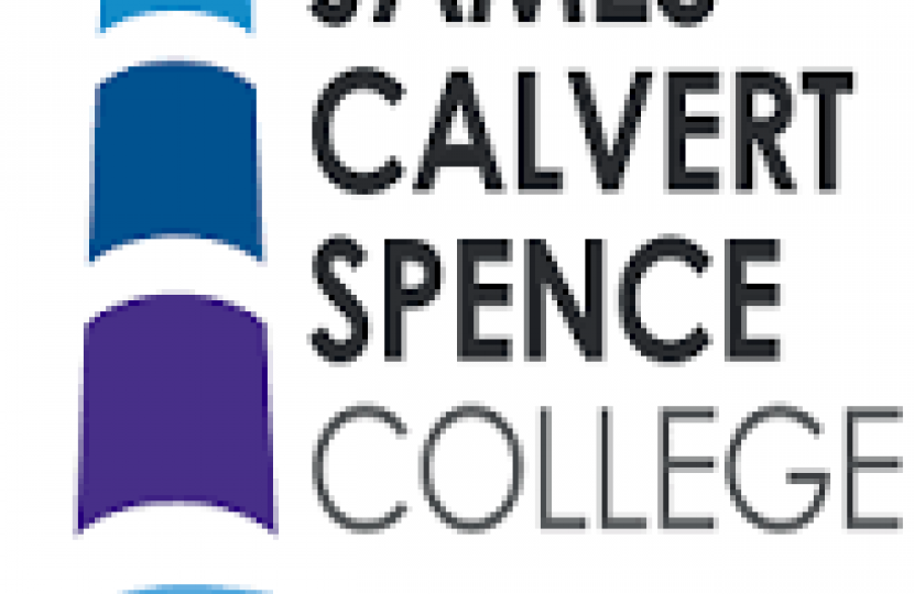 Anne-Marie welcomes funding for James Calvert Spence College