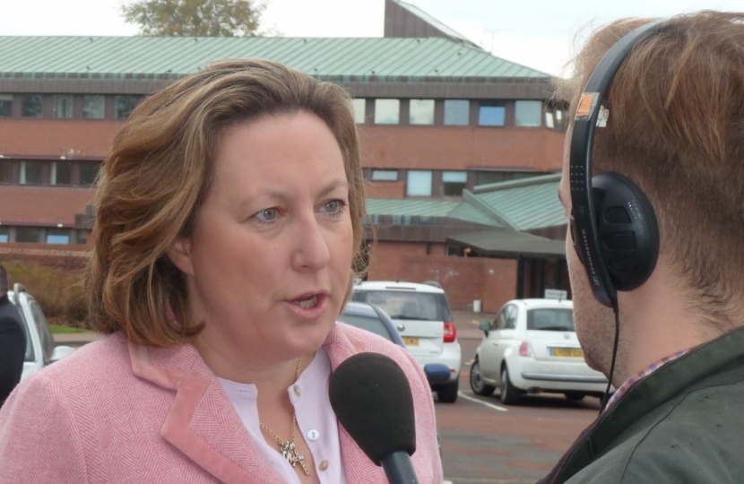 Anne-Marie Trevelyan interviewed on County Hall move